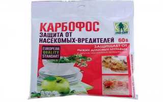 Инструкция по применению и состав Карбофоса, для чего он нужен и дозировка